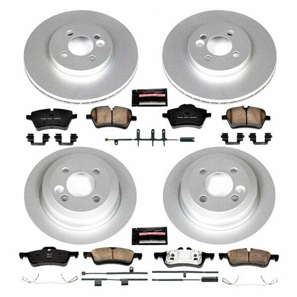 Power Stop 07-08 Mini Cooper Front & Rear Z23 Evolution Sport Coated Brake Kit - CRK6299