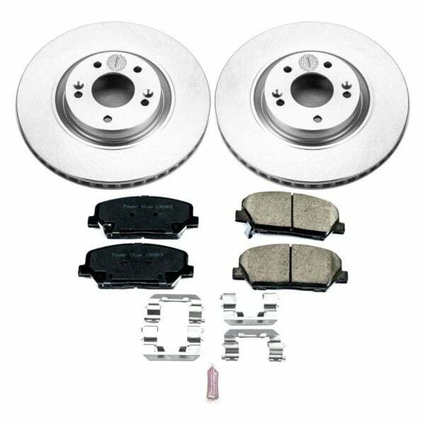 Power Stop 11-15 Kia Optima Front Z17 Evolution Geomet Coated Brake Kit - CRK6324