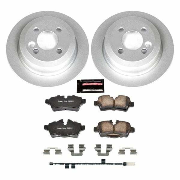 Power Stop 11-16 Mini Cooper Rear Z23 Evolution Sport Coated Brake Kit - CRK6331