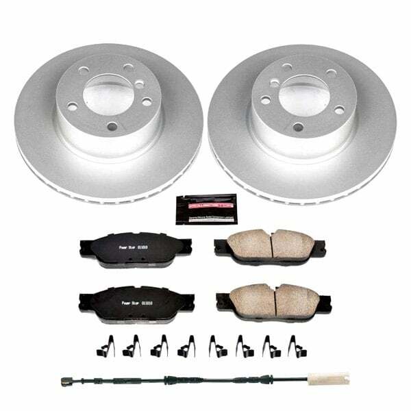 Power Stop 10-13 BMW 128i Front Z23 Evolution Sport Coated Brake Kit - CRK6346