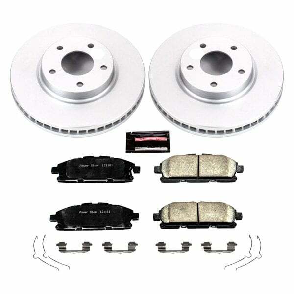 Power Stop 11-17 Nissan Quest Front Z17 Evolution Geomet Coated Brake Kit - CRK6360