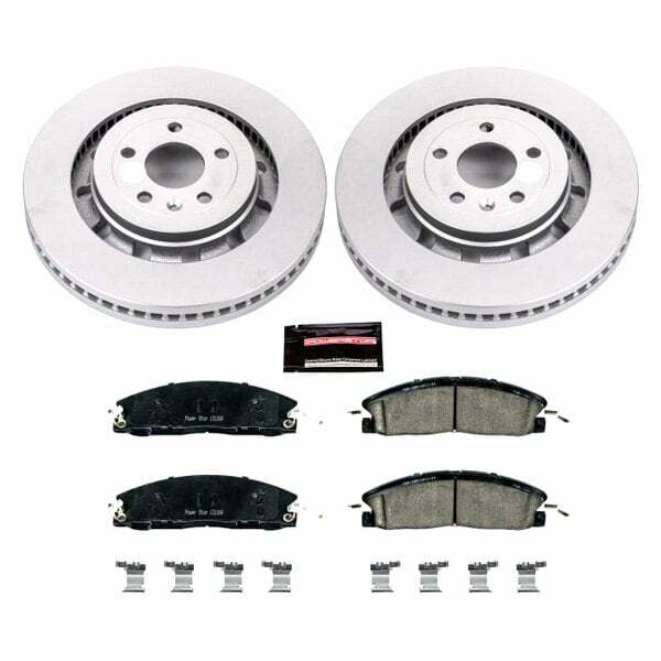 Power Stop 13-19 Ford Explorer Front Z17 Evolution Geomet Coated Brake Kit - CRK6374