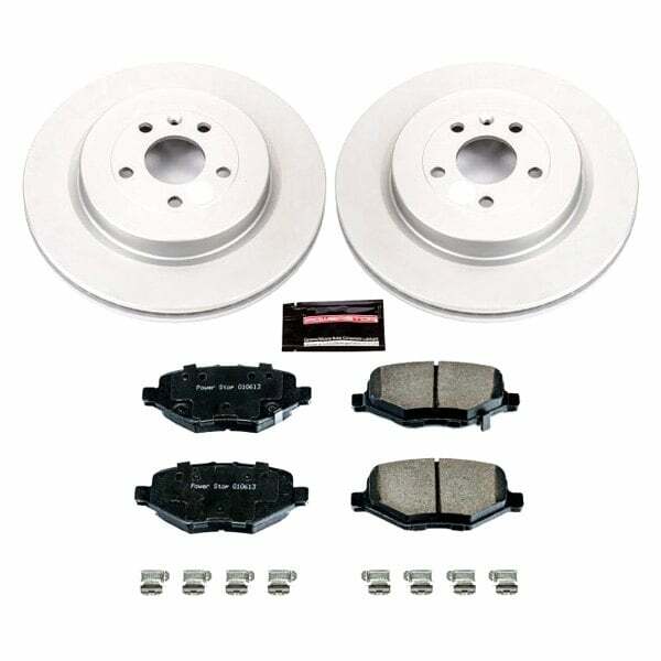 Power Stop 13-19 Ford Explorer Rear Z17 Evolution Geomet Coated Brake Kit - CRK6376