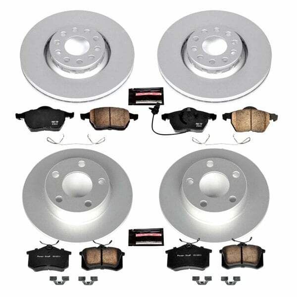 Power Stop 98-04 Audi A6 Quattro Front & Rear Z23 Evolution Sport Coated Brake Kit - CRK639