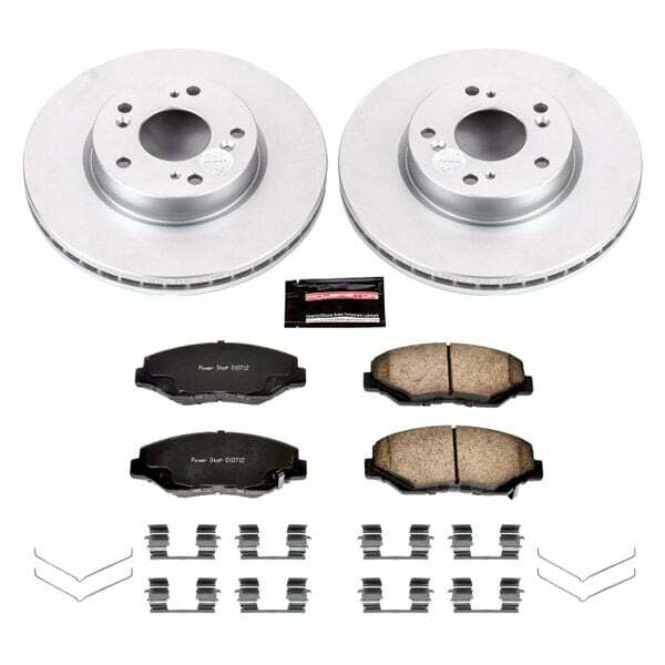 Power Stop 2013 Acura ILX Front Z17 Evolution Geomet Coated Brake Kit - CRK6490