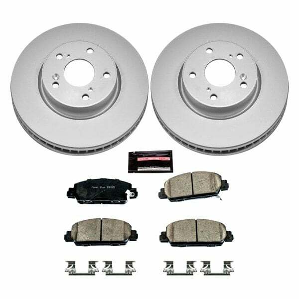 Power Stop 13-19 Honda Accord Front Z17 Evolution Geomet Coated Brake Kit - CRK6515