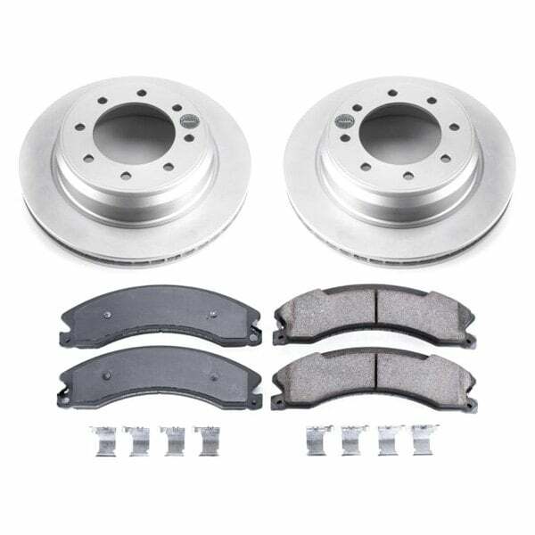 Power Stop 12-18 Nissan NV1500 Rear Z17 Evolution Geomet Coated Brake Kit - CRK6517