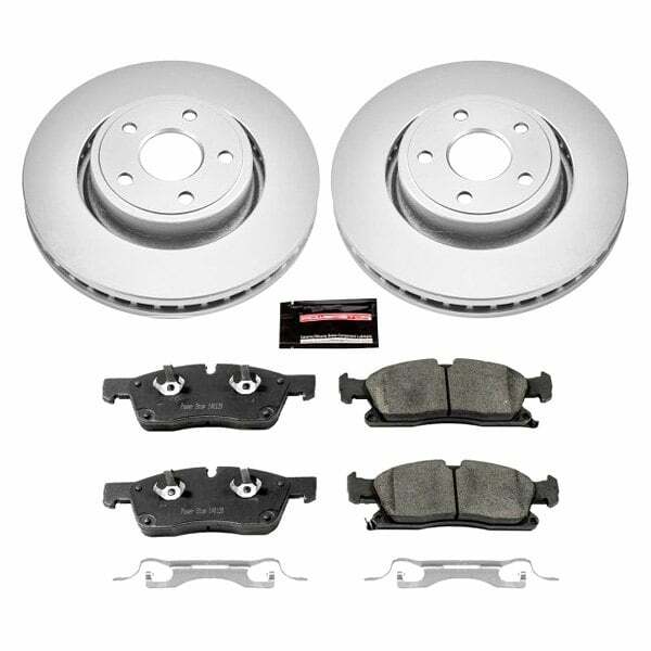 Power Stop 13-16 Dodge Durango Front Z17 Evolution Geomet Coated Brake Kit - CRK6536