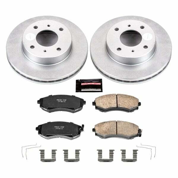 Power Stop 91-96 Infiniti G20 Front Z17 Evolution Geomet Coated Brake Kit - CRK656