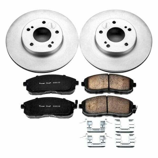Power Stop 96-99 Infiniti I30 Front Z17 Evolution Geomet Coated Brake Kit - CRK660