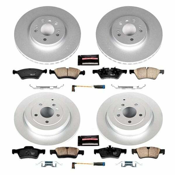 Power Stop 10-11 Mercedes-Benz ML450 Front & Rear Z23 Evolution Sport Coated Brake Kit - CRK6710