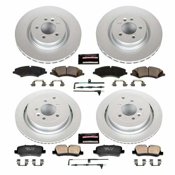 Power Stop 2010 Land Rover LR4 Front & Rear Z23 Evolution Sport Coated Brake Kit - CRK6720
