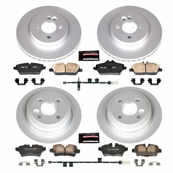 Power Stop 11-16 Mini Cooper Front & Rear Z23 Evolution Sport Coated Brake Kit - CRK6740