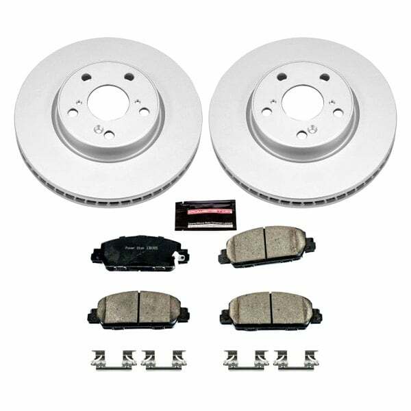 Power Stop 13-17 Honda Accord Front Z17 Evolution Geomet Coated Brake Kit - CRK6777