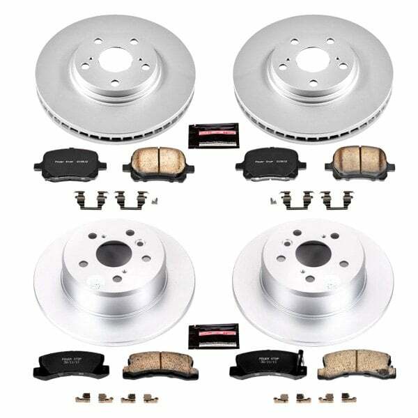 Power Stop 99-01 Lexus RX300 Front & Rear Z17 Evolution Geomet Coated Brake Kit - CRK6782