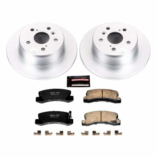 Power Stop 99-03 Lexus RX300 Rear Z17 Evolution Geomet Coated Brake Kit - CRK6784