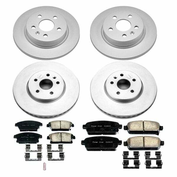 Power Stop 13-18 Buick Encore Front & Rear Z17 Evolution Geomet Coated Brake Kit - CRK6792
