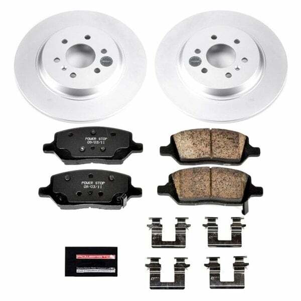 Power Stop 14-17 Mobility Ventures MV-1 Rear Z17 Evolution Geomet Coated Brake Kit - CRK6800