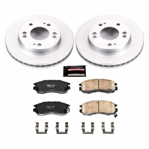 Power Stop 95-05 Chrysler Sebring Front Z17 Evolution Geomet Coated Brake Kit - CRK681