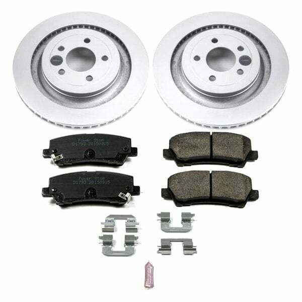 Power Stop 15-19 Ford Mustang Rear Z17 Evolution Geomet Coated Brake Kit - CRK6812