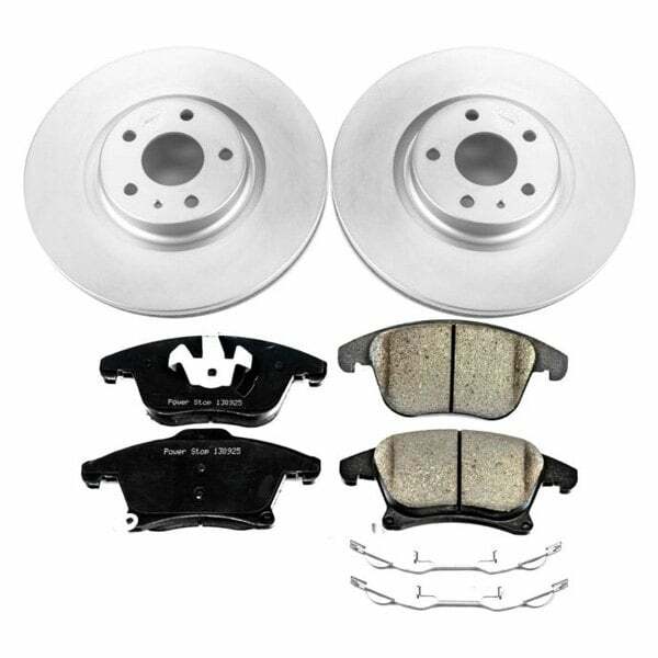 Power Stop 13-19 Ford Fusion Front Z17 Evolution Geomet Coated Brake Kit - CRK6816