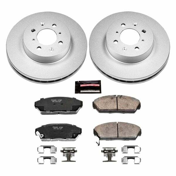 Power Stop 90-93 Acura Integra Front Z17 Evolution Geomet Coated Brake Kit - CRK688