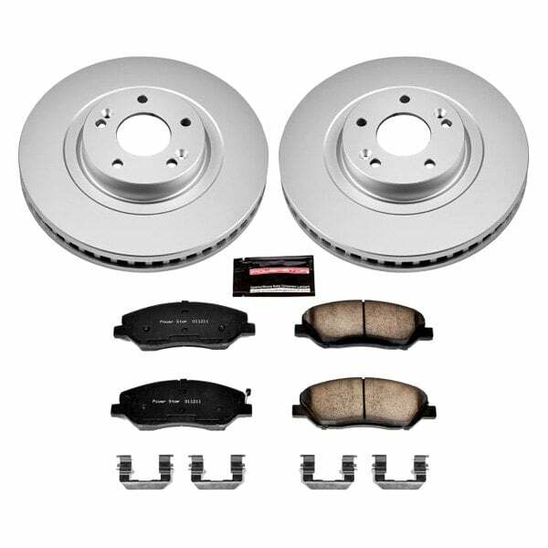 Power Stop 13-16 Hyundai Santa Fe Front Z17 Evolution Geomet Coated Brake Kit - CRK6951