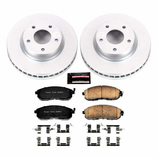 Power Stop 13-18 Nissan Sentra Front Z17 Evolution Geomet Coated Brake Kit - CRK6961