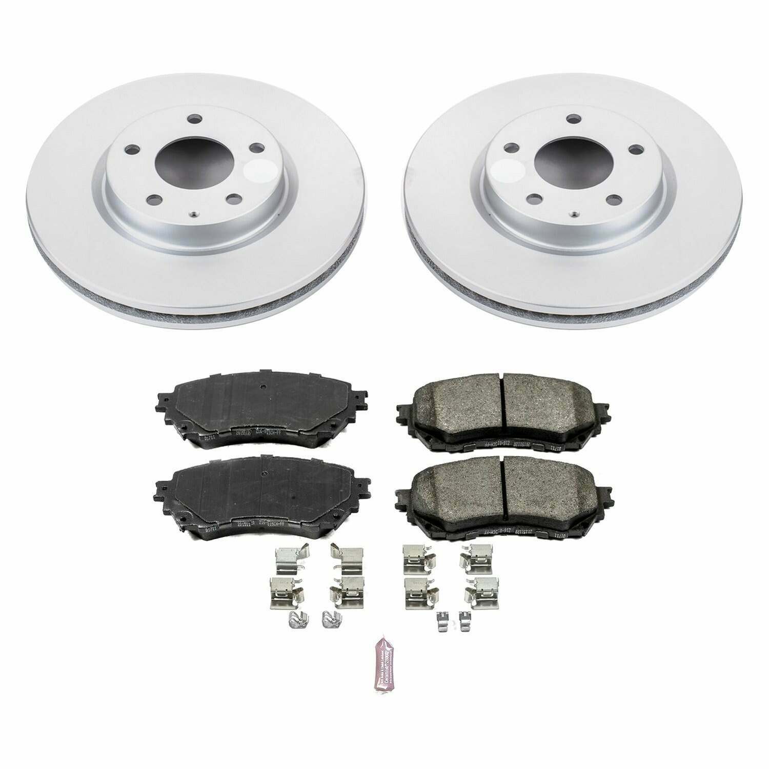 Power Stop 14-18 Mazda 6 Front Z17 Evolution Geomet Coated Brake Kit - CRK6968