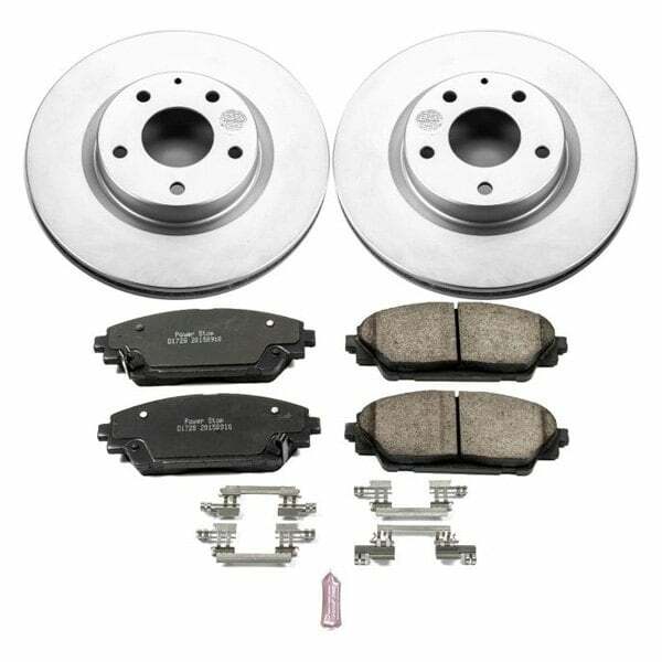 Power Stop 14-18 Mazda 3 Front Z17 Evolution Geomet Coated Brake Kit - CRK6971