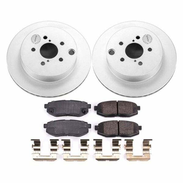 Power Stop 14-18 Subaru Forester Rear Z17 Evolution Geomet Coated Brake Kit - CRK6978
