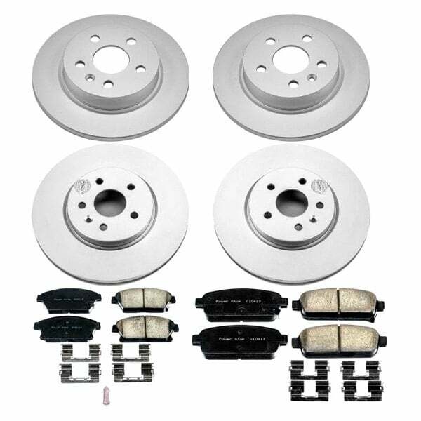 Power Stop 15-16 Chevrolet Trax Front & Rear Z17 Evolution Geomet Coated Brake Kit - CRK6995