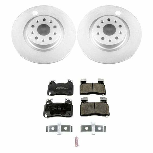 Power Stop 16-18 Cadillac CT6 Front Z17 Evolution Geomet Coated Brake Kit - CRK6998