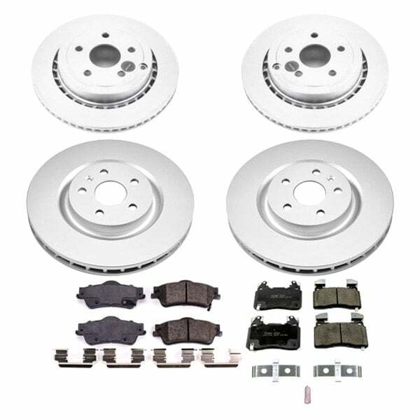 Power Stop 2014 Chevrolet SS Front & Rear Z17 Evolution Geomet Coated Brake Kit - CRK7005