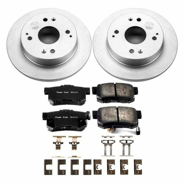 Power Stop 1997 Acura CL Rear Z17 Evolution Geomet Coated Brake Kit - CRK701
