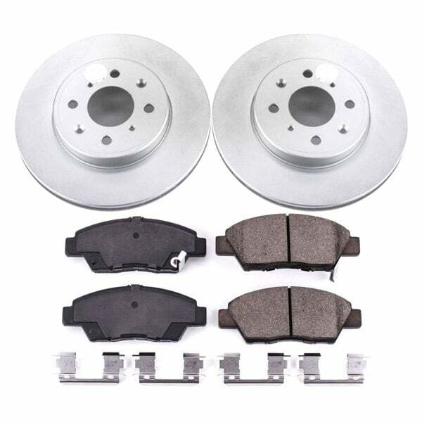 Power Stop 15-19 Honda Fit Front Z17 Evolution Geomet Coated Brake Kit - CRK7032