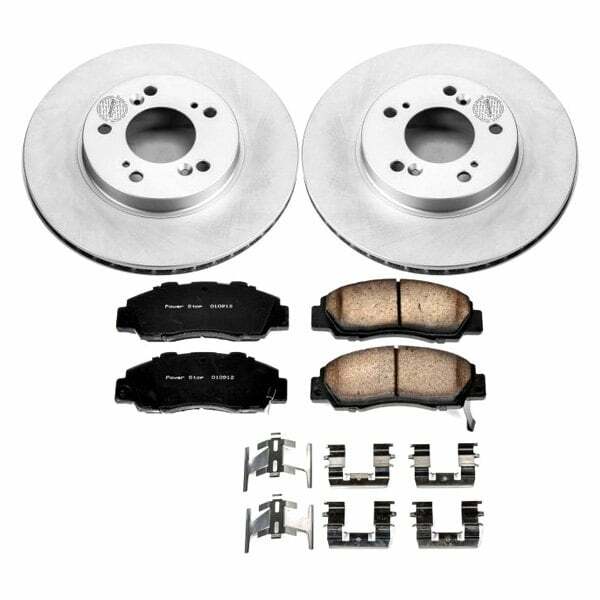 Power Stop 97-01 Acura Integra Front Z17 Evolution Geomet Coated Brake Kit - CRK704