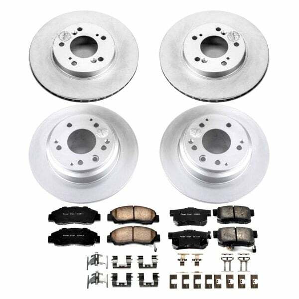 Power Stop 96-98 Acura RL Front & Rear Z17 Evolution Geomet Coated Brake Kit - CRK705
