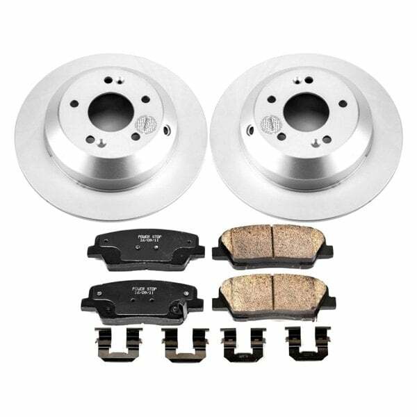 Power Stop 15-19 Kia Sorento Rear Z17 Evolution Geomet Coated Brake Kit - CRK7062