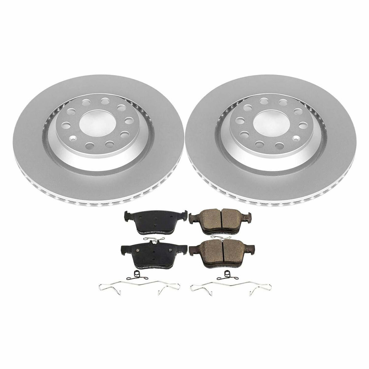 Power Stop 17-18 Audi RS3 Rear Z23 Evolution Sport Coated Brake Kit - CRK7084