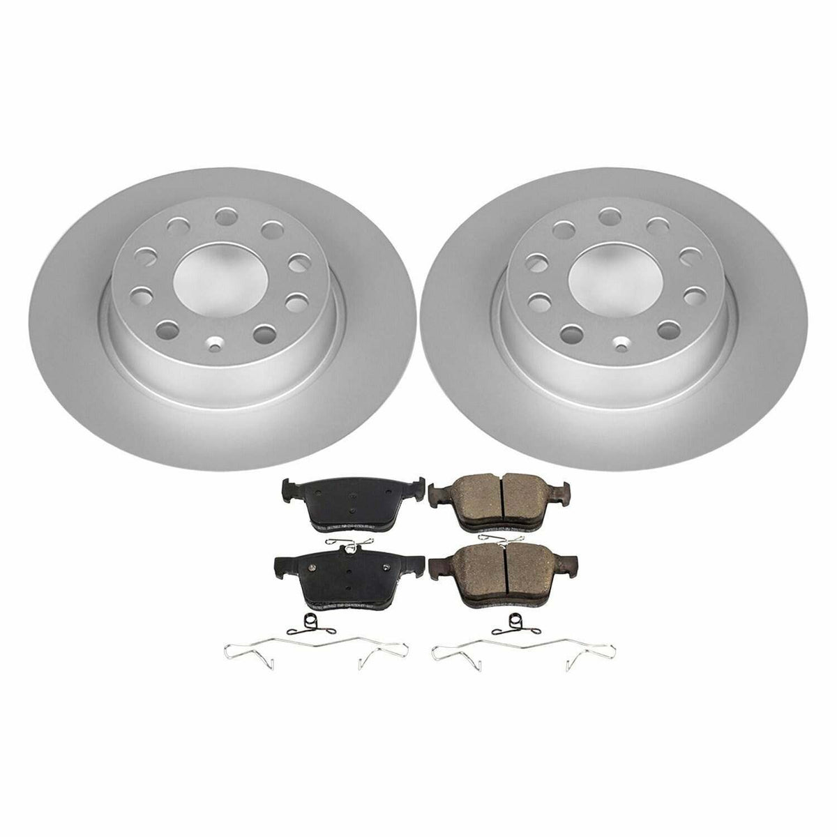 Power Stop 15-18 Audi A3 Rear Z23 Evolution Sport Coated Brake Kit - CRK7093