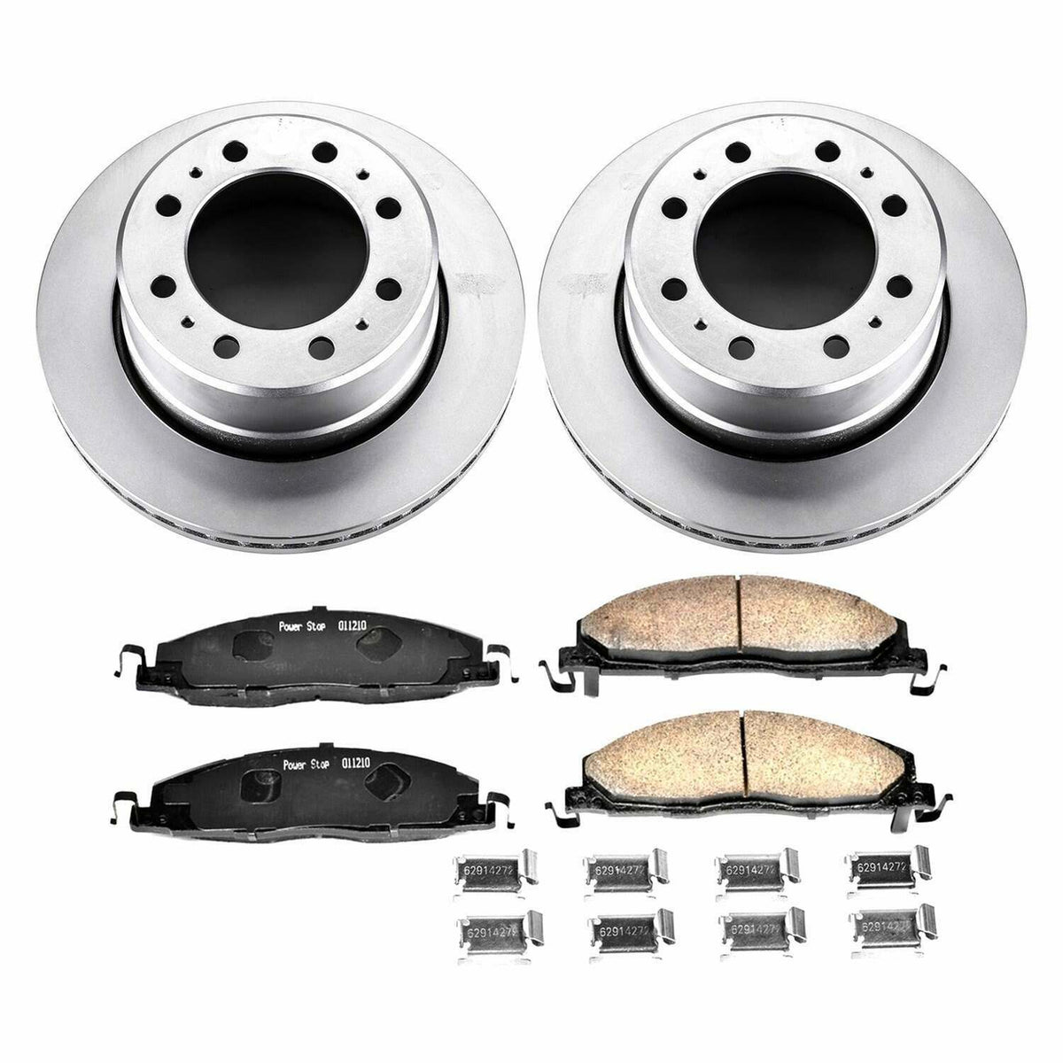 Power Stop 13-18 Ram 3500 Rear Z17 Coated Brake Kit - CRK7131