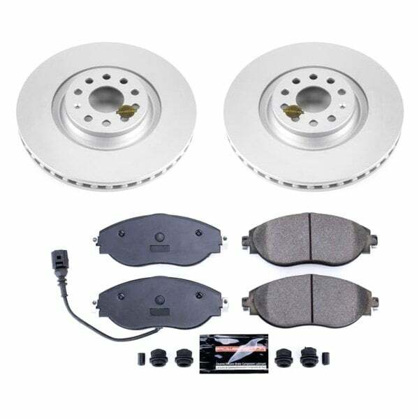 Power Stop 12-17 Volkswagen CC Front Z23 Evolution Sport Coated Brake Kit - CRK7175