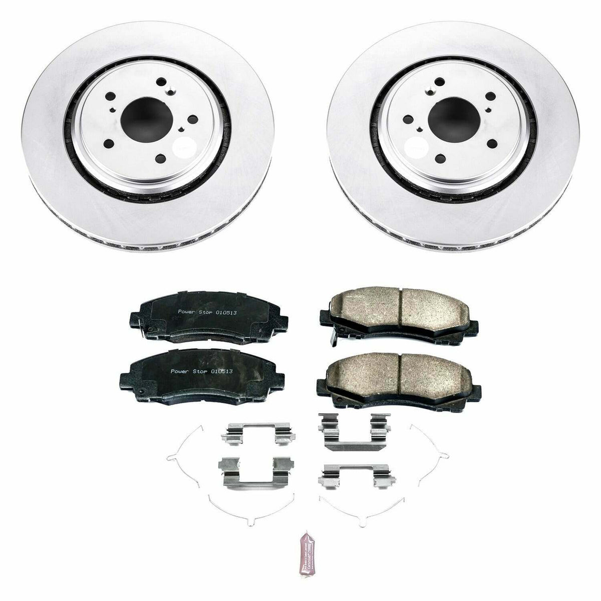 Power Stop 15-19 Acura TLX Front Z17 Evolution Geomet Coated Brake Kit - CRK7214