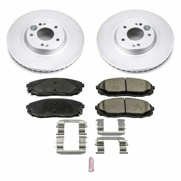 Power Stop 15-19 Kia Sedona Front Z17 Evolution Geomet Coated Brake Kit - CRK7218