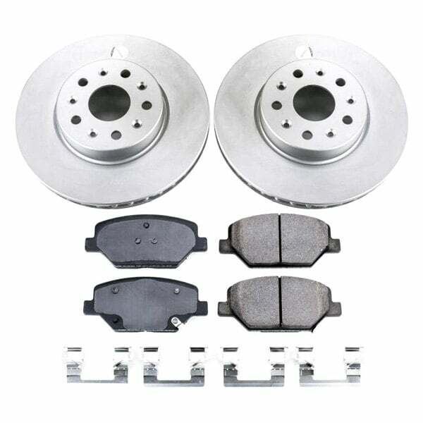 Power Stop 16-19 Chevrolet Camaro Front Z17 Evolution Geomet Coated Brake Kit - CRK7295
