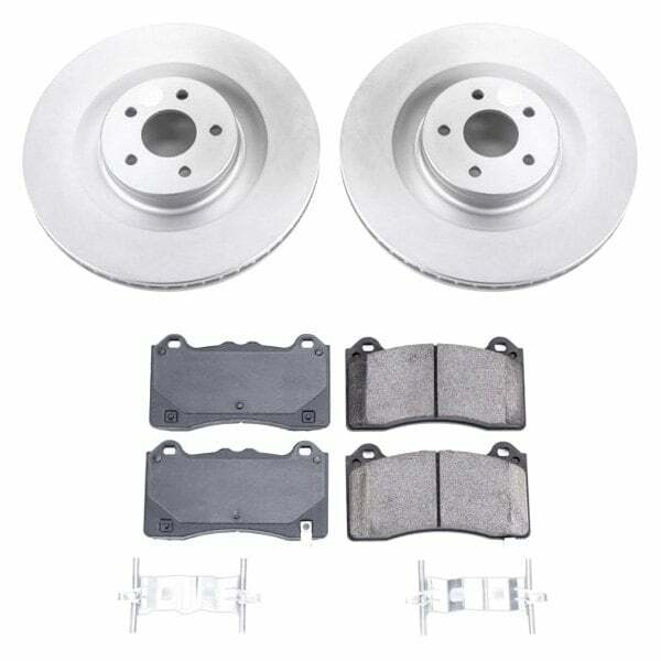 Power Stop 16-18 Ford Focus Front Z17 Evolution Geomet Coated Brake Kit - CRK7318