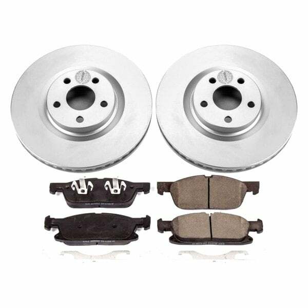 Power Stop 15-19 Ford Edge Front Z17 Evolution Geomet Coated Brake Kit - CRK7321