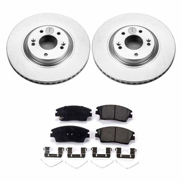 Power Stop 15-17 Hyundai Tucson Front Z17 Evolution Geomet Coated Brake Kit - CRK7343