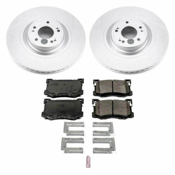 Power Stop 15-16 Hyundai Genesis Front Z17 Evolution Geomet Coated Brake Kit - CRK7371